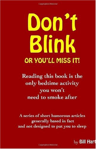 Don't Blink ... Or You'll Miss It!