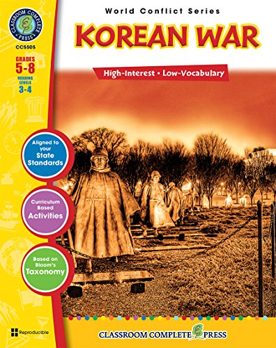 Korean War Gr. 5-8 - Classroom Complete Press (World Conflict Series - Korean & Vietnam Wars) - Click to Buy