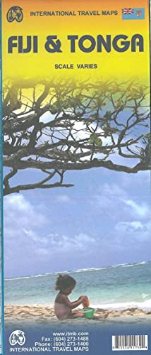 1. Fiji & Tonga Travel Reference Map Scale varies - Click to Buy