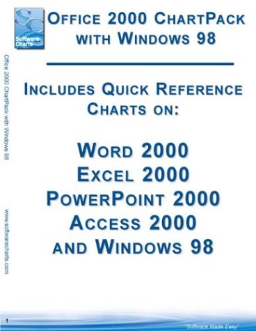 Office 2000 ChartPack ¿ with Windows 98 (includes Quick Reference Guides for Word, Excel, PowerPoint, Access, Outlook, and Windows 98) - Click to Buy