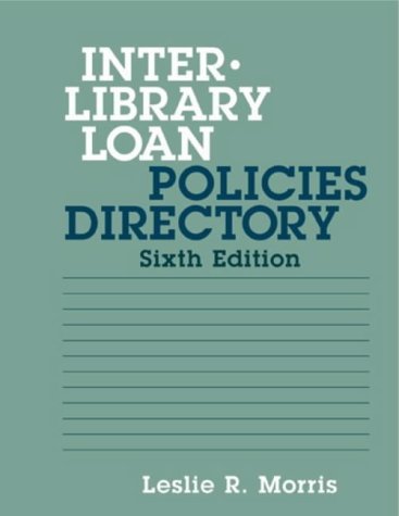 Interlibrary Loan Policies Directory - Click to Buy