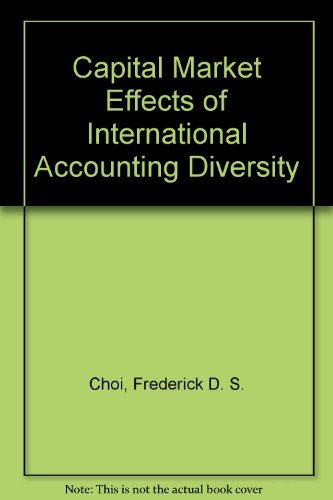 The Capital Market Effects of International Accounting Diversity - Click to Buy