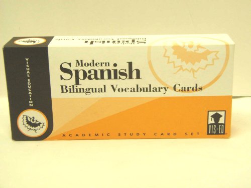 Modern Spanish: Bilingual Vocabulary Cards - Click to Buy
