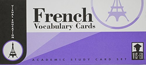 French Vocabulary Cards: Academic Study Card Set