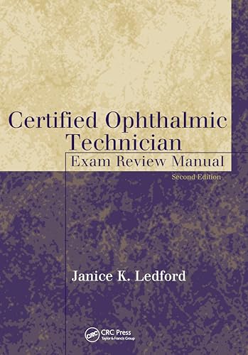 Certified Ophthalmic Technician Exam Review Manual - Click to Buy