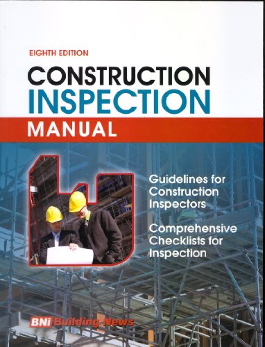 Construction Inspection Manual - Click to Buy