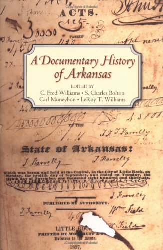 A Documentary History of Arkansas