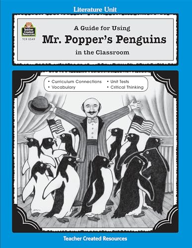 A Guide for Using Mr. Popper's Penguins in the Classroom - Click to Buy