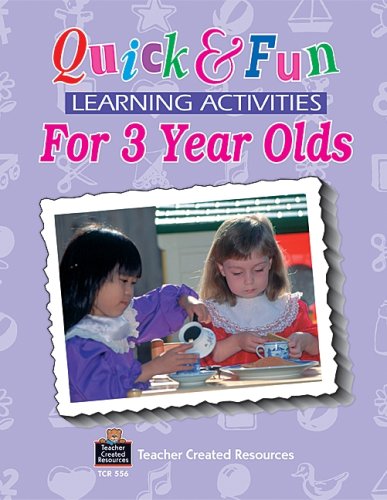Quick & Fun Learning Activities for 3-Year-Olds - Click to Buy