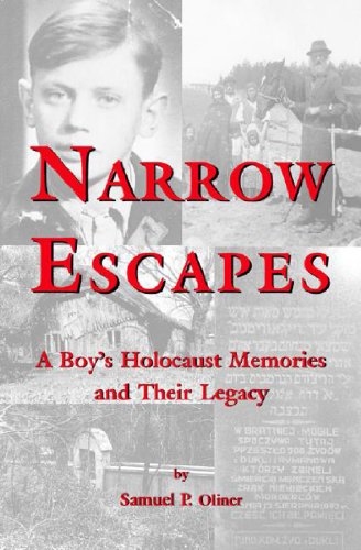 Narrow Escapes: A Boy's Holocaust Memories and Their Legacy - Click to Buy