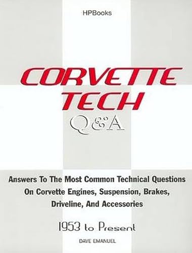 Corvette Tech Q&A - Click to Buy