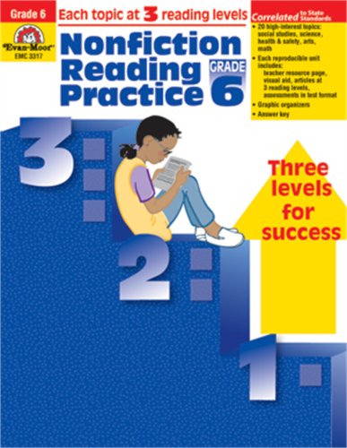 Nonfiction Reading Practice, Grade 6 - Click to Buy