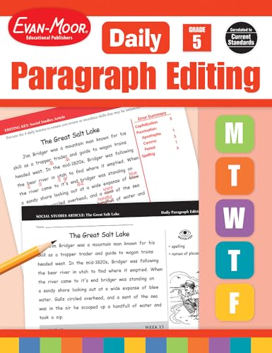 Daily Paragraph Editing, Grade 5 - Click to Buy