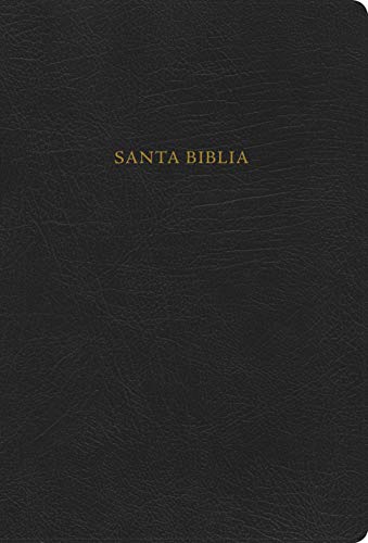 RVR 1960 Nueva Biblia de estudio Scofield, negro piel fabricada - Click to Buy