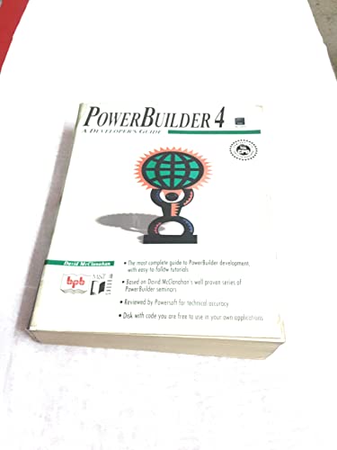 Powerbuilder 4: A Developer's Guide/Book and Disk