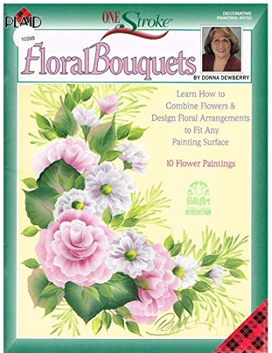 One Stroke Floral Bouquets (Decorative Painting # 9753) - Click to Buy