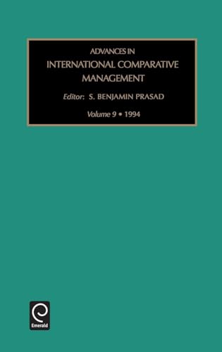 Advances in International Comparative Management - Click to Buy