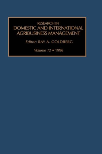 Research in Domestic and International Agribusiness Management: 1996 - Click to Buy