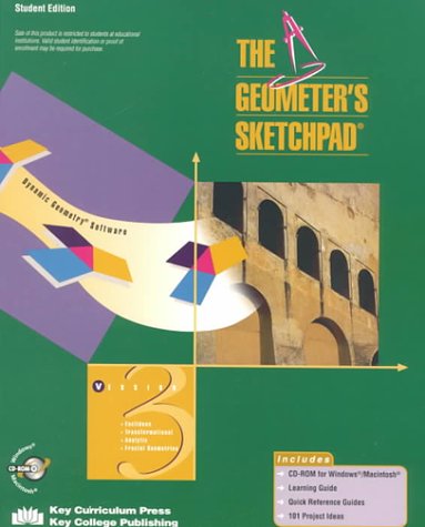 The Geometer's Sketchpad: Dynamic Geometry Software Student Edition CD-Rom (Windows/Mac) With Student Learning Guide,101 - Click to Buy