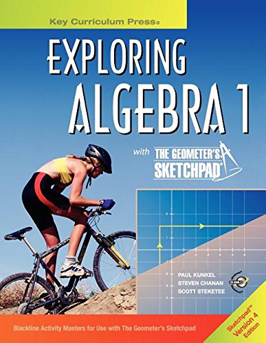 Exploring Algebra 1 with the Geometer's Sketchpad, Version 4 - Click to Buy