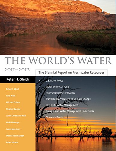 The World's Water 2000-2001: The Biennial Report On Freshwater Resources - Click to Buy