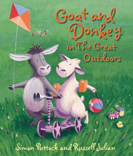 Goat and Donkey in the Great Outdoors - Click to Buy