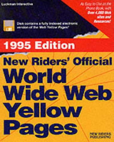 New Riders' Official World Wide Web Yellow Pages - Click to Buy