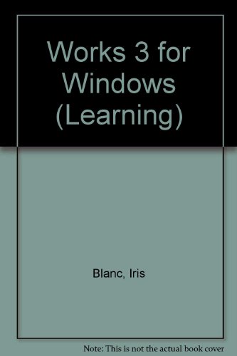 Learning Works 3 for Windows/Cat No, 1-Wkw3