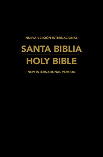 Biblia Bilingue Español-Inglés, NVI/NIV, Imitación Piel / Spanish NVI/NIV Spanish/English Bilingual Bible, Imitation Leather - Click to Buy