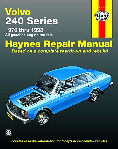 Volvo: 240 Series - 1976 thru 1993 - All gasoline engine models (Haynes Manuals) - Click to Buy