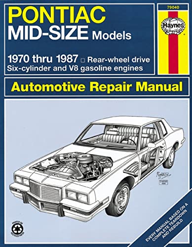 Pontiac Mid-Size Models Automotive Repair Manual - Click to Buy