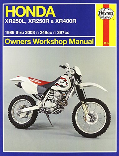 Haynes Honda Xr250l,xr250r,& Xr400r Owners Workshop Manual: 1986-2003 - Click to Buy