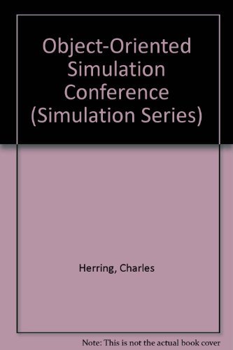 Object-Oriented Simulation Conference - Click to Buy