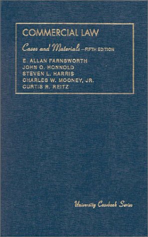 Commercial Law (University Casebook Series) - Click to Buy