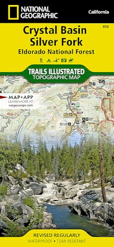Crystal Basin, Silver Fork Map [Eldorado National Forest] - Click to Buy