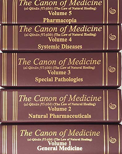 Avicenna Canon of Medicine Complete Five Volume Set - Click to Buy