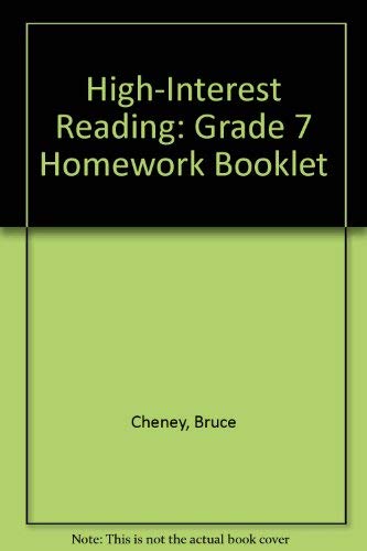 High-Interest Reading: Grade 7 Homework Booklet - Click to Buy