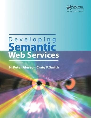 Developing Semantic Web Services - Click to Buy
