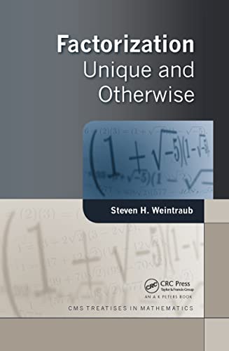 Factorization: Unique and Otherwise - Click to Buy