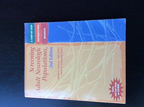 Screening Adult Neurologic Populations: A Step-by-Step Instruction Manual, 2nd Edition - Click to Buy
