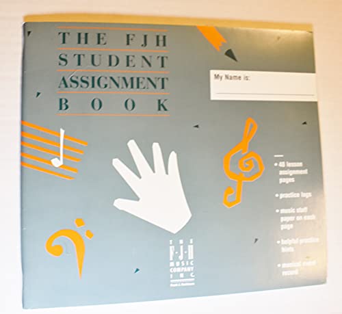 FJH Student Assignment Book - Click to Buy
