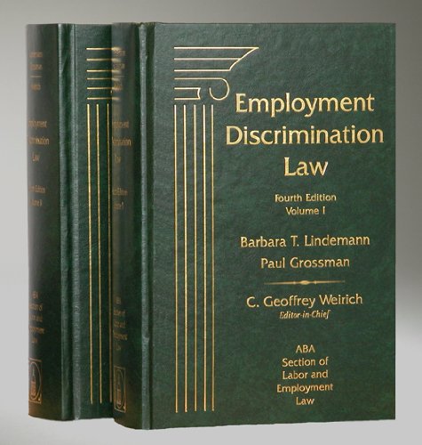 Employment Discrimination Law - Click to Buy