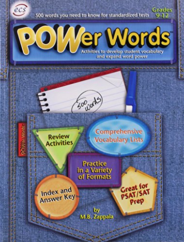 ECS LEARNING SYSTEMS ECS5494 POWER WORDS GRADES 9-12 - Click to Buy