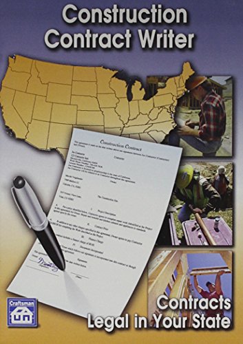 Construction Contract Writer CD-ROM - Click to Buy