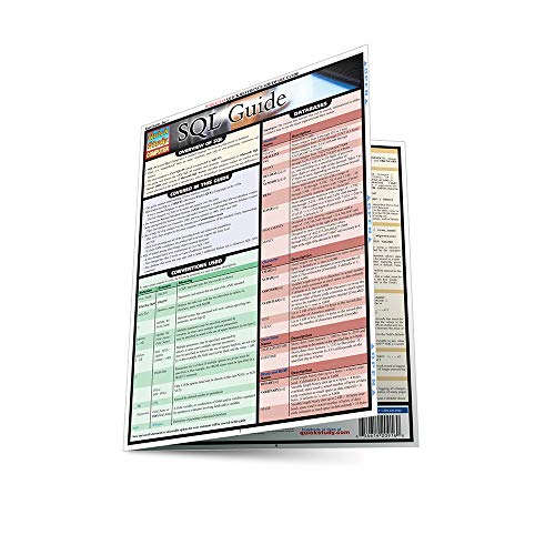 SQL Guide Laminated Reference Guide (QuickStudy SQL) - Click to Buy