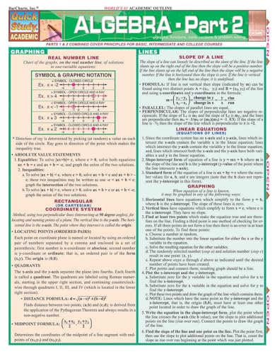 ALGEBRA PART 2 - Click to Buy