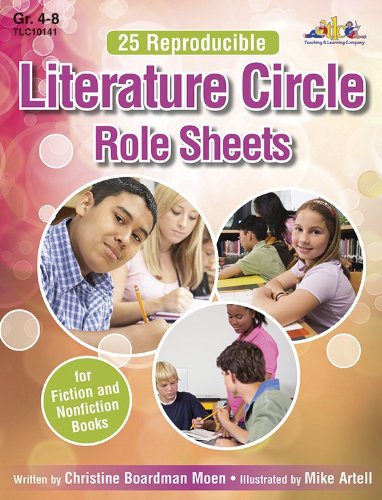 25 Reproducible Literature Circle Role Sheets for Fiction And Nonfiction Books - Click to Buy
