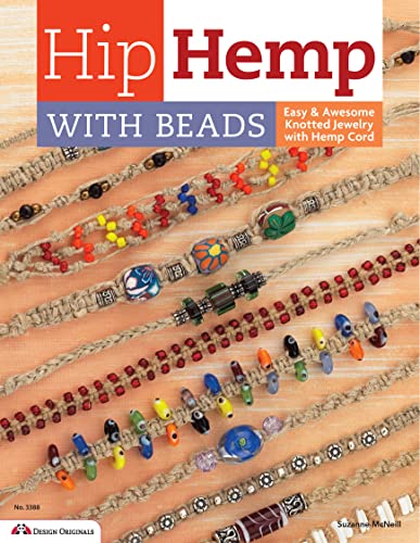 Hip Hemp with Beads: Easy & Awesome Knotted Jewelry with Hemp Cord (Design Originals) - Click to Buy