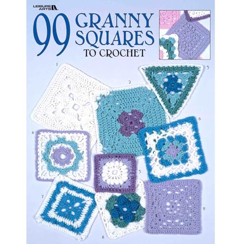 99 Granny Squares To Crochet - Click to Buy