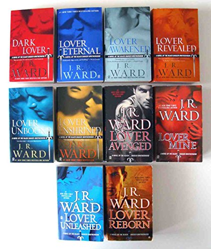 Complete Black Dagger Series Set (Books 1-10): Dark Lover , Lover Eternal, Lover Awakened, Lover Revealed, Lover Unbound, Lover Enshrined, Lover Avenged, Lover Mine, Lover Unleashed, Lover Reborn - Click to Buy